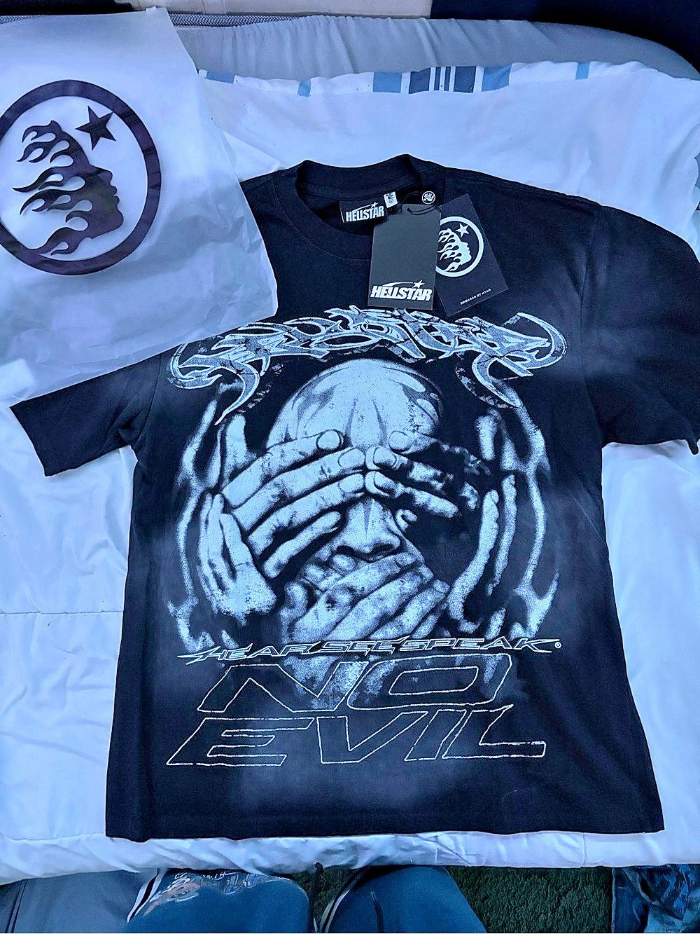 Heistar Graphic Short Sleeve Tee in Black Size Small NWT